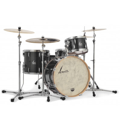 SET VINTAGE BOMBO 22 (PERFORADO).VINT BLACK SLATE