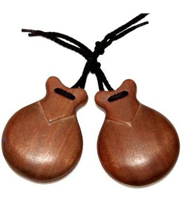 CASTAÑUELAS JALE DE PULIDA CAOBA DEL Nº 5
