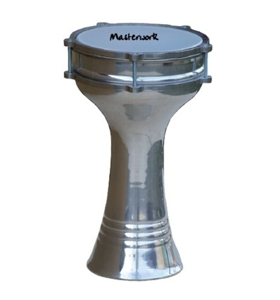DARBUKA DE ALUMINIO MASTERWORK DE 20,5 cms