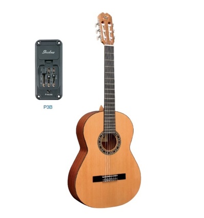GUITARRA CLÁSICA ADMIRA MÁLAGA ELECTRIFICADA SERIE CONSERVATORIO