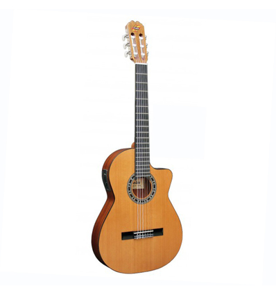 GUITARRA CLÁSICA ADMIRA MÁLAGA ELECTRIFICADA CUTAWAY CUERPO ESTRECHO SERIE CONSERVATORIO