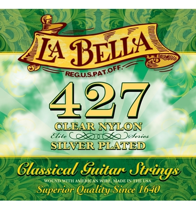 JUEGO DE CUERDAS LA BELLA PARA GUITARRA CLÁSICA B427 PACESETTER