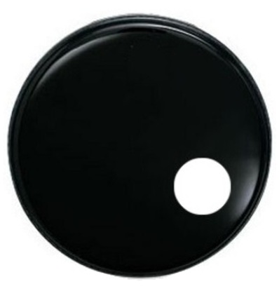 PARCHE EBONY (SOUNDHOLE) DE 22