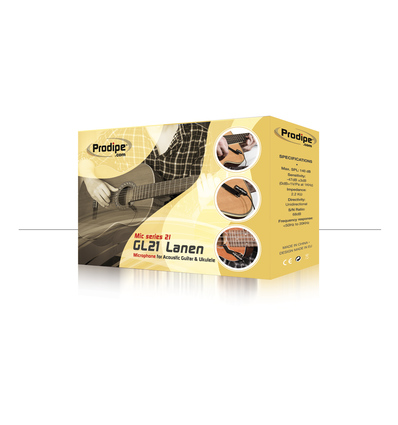 MICRÓFONO PARA INSTRUMENTOS DE CUERDA PRODIPE GL21