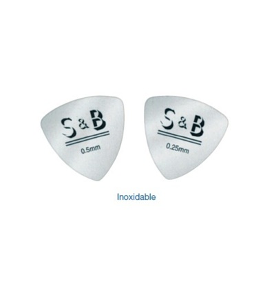 PÚA INOXIDABLE S&B 025 MM