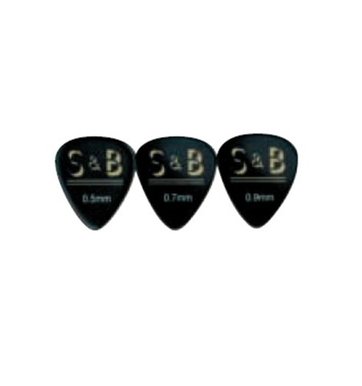 PÚA S & B TRIANGULAR NEGRA 0,9 MM