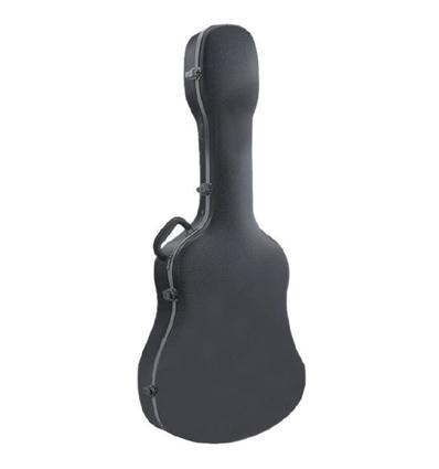ESTUCHE EK PARA GUITARRA CLÁSICA DE ABS Y CARBONO NEGRO