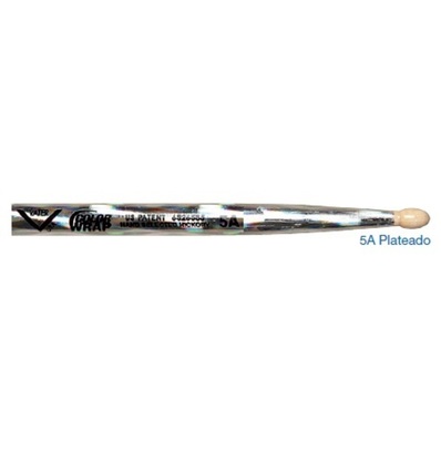 BAQUETAS VATER COLOR WRAP PLATEADO