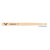 BAQUETAS VATER MANHATTAN NOGAL AMERICANO 7A 