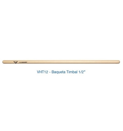 BAQUETAS VATER PARA TIMBAL 1/2 